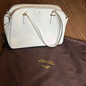 Kate Spade Cedar Street Elissa Tote Cream Handbag Bag